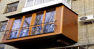 Внешняя отделка балкона Тутаев цена от 1049 руб. м/2.
