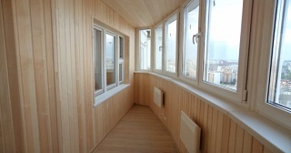 Внутренняя отделка лоджии Тутаев, цена от 210 руб. м2